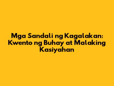 Mga Sandali ng Kagalakan: Kwento ng Buhay at Malaking Kasiyahan